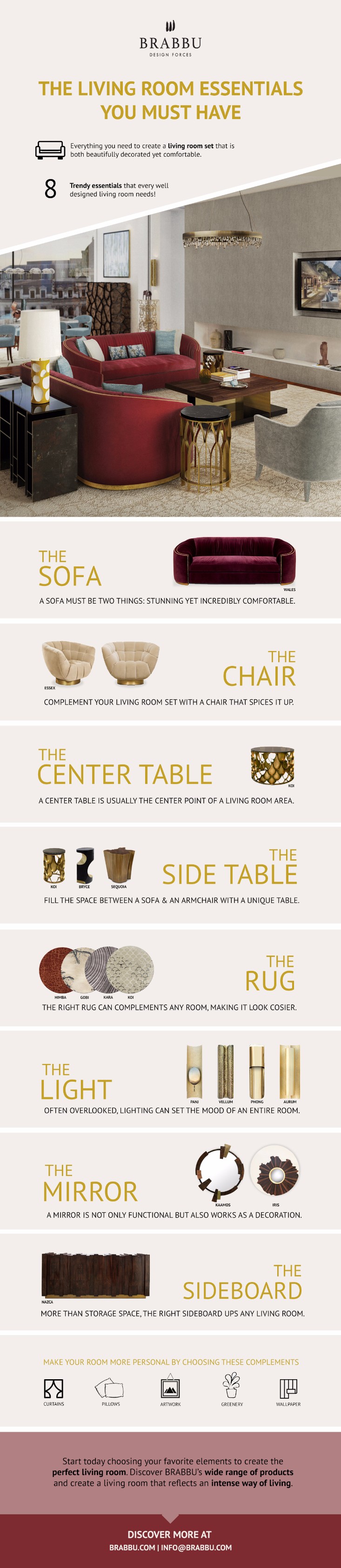 7 Chic Living Room Essentials You Must Have